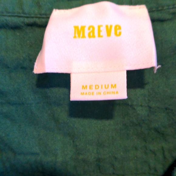 Anthro Maeve Bellamy Cotton Linen Top - Picture 10 of 12